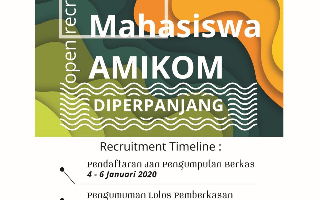Open Rekruitment STAFF BEM KM AMIKOM