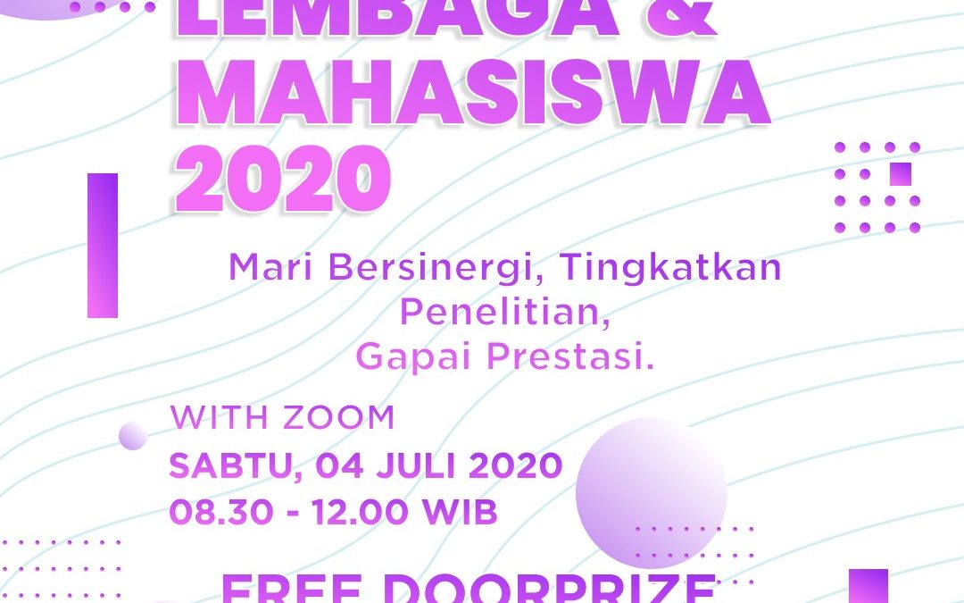 DIALOG LEMBAGA DAN MAHASISWA 2020