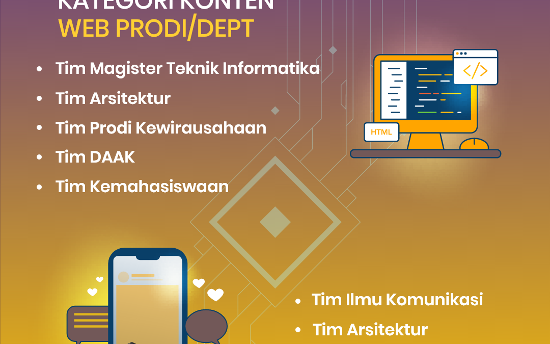 Website Pilihan dan Sosmed Pilihan tahun 2020/2021 Universitas AMIKOM Yogyakarta.