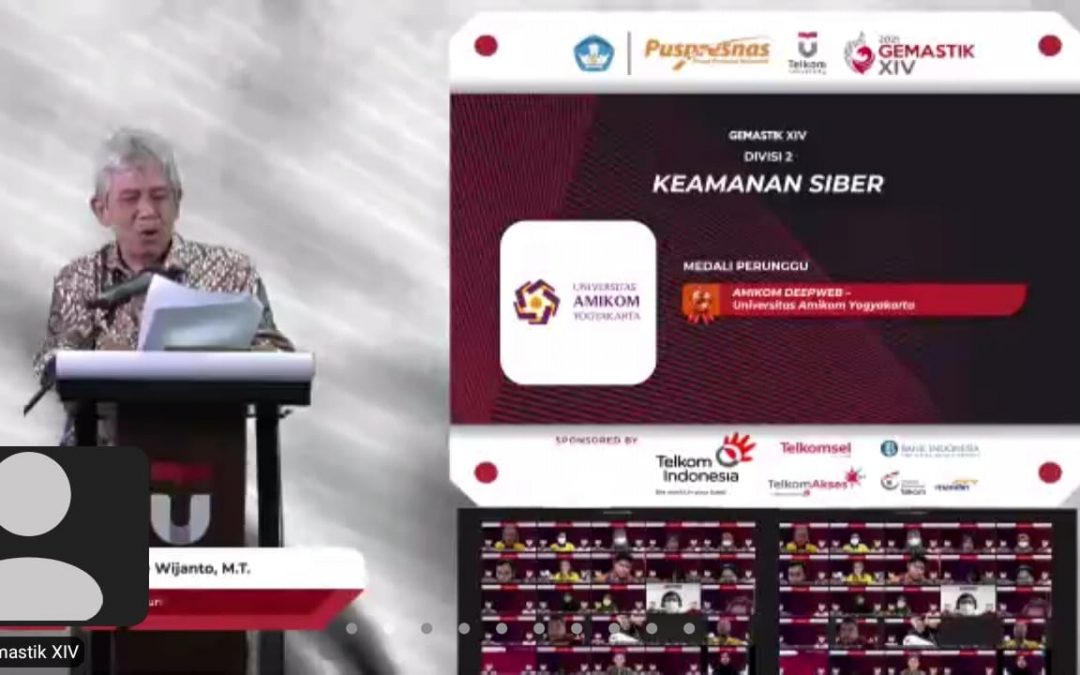 AMIKOM DEEPWEB berhasil Raih Medali Perunggu dalam GEMASTIK XIV Kategori Keamanan Cyber