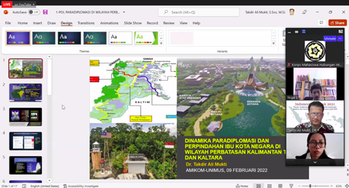 PRODI Hubungan Internasional Amikom Yogyakarta dan Al Muslim Aceh Gelar Webinar tentang Paradiplomasi