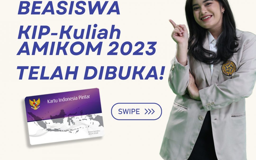 Beasiswa KIP Universitas Amikom Yogyakarta 2023