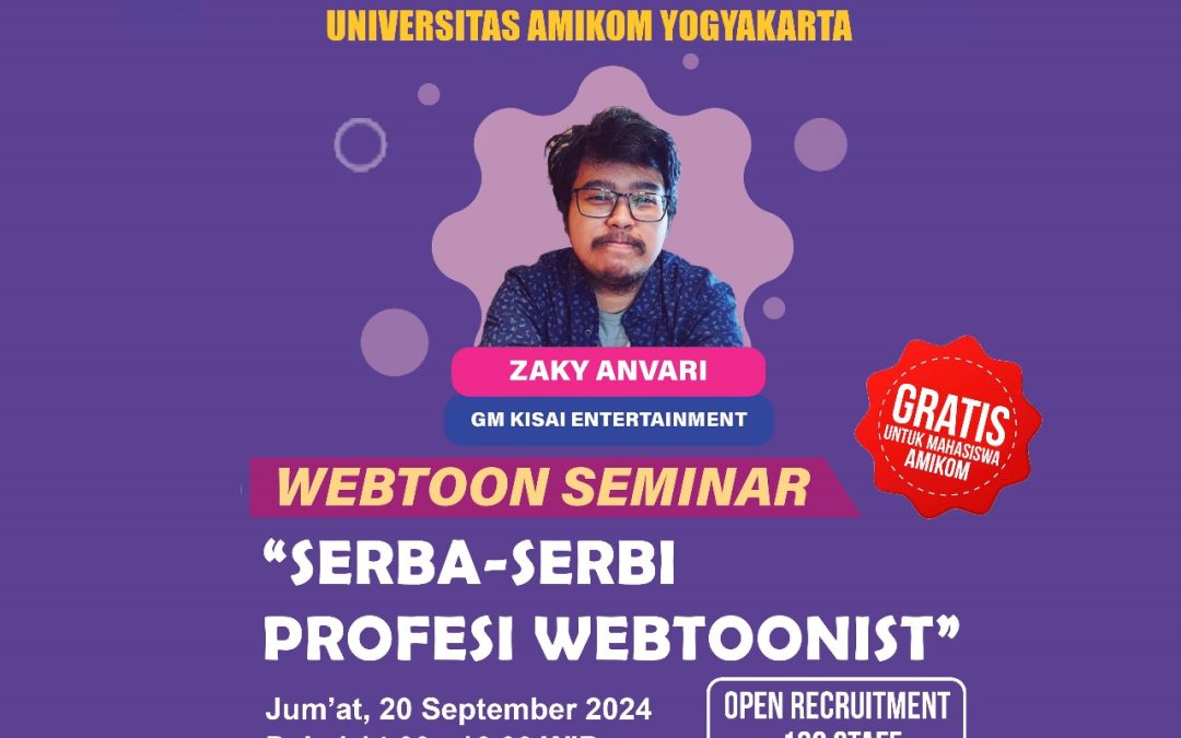 Webtoon Seminar “Serba-serbi Profesi Webtoonist”