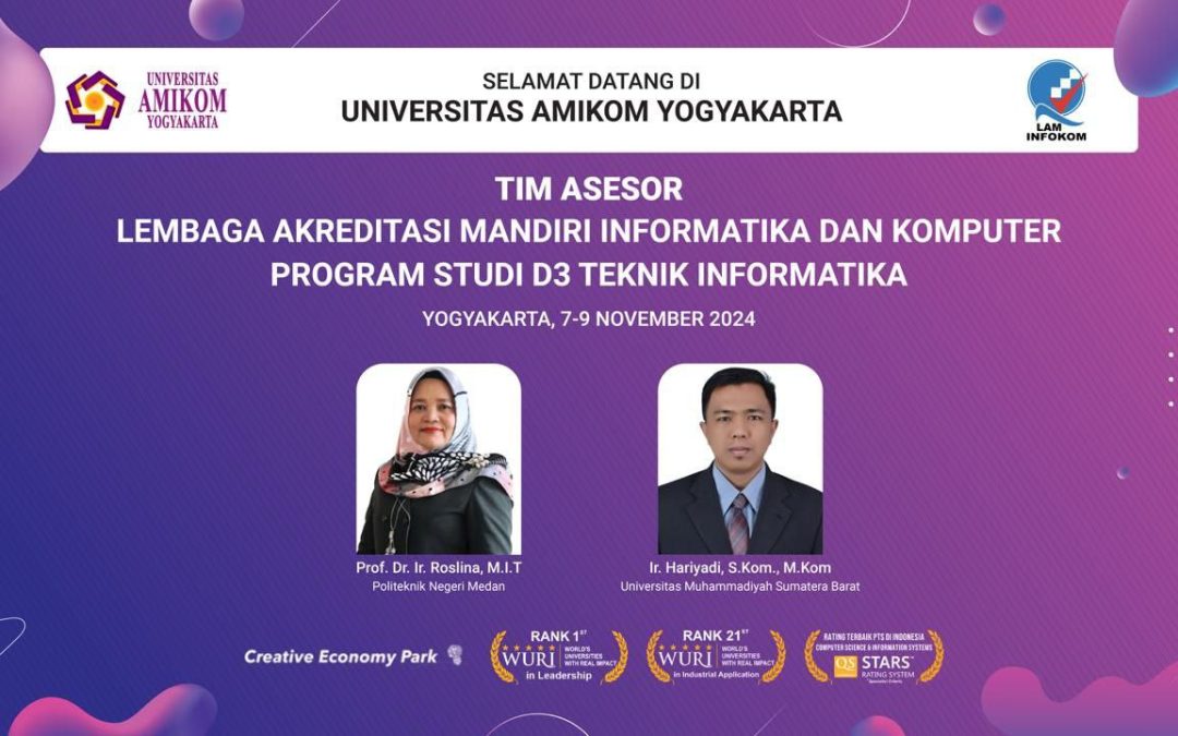 Program D3 Teknik Informatika Universitas Amikom Yogyakarta Rampungkan Asesmen Lapangan LAM INFOKOM