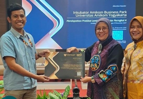 Amikom Business Park Raih Predikat Akreditasi Tertinggi di Incubator Awards 2024