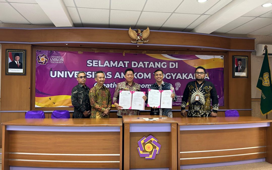 Universitas AMIKOM Yogyakarta dan Pemkab Kaur Teken MoU Kolaborasi pengembangan SDM, Pendidikan dan Digitalisasi