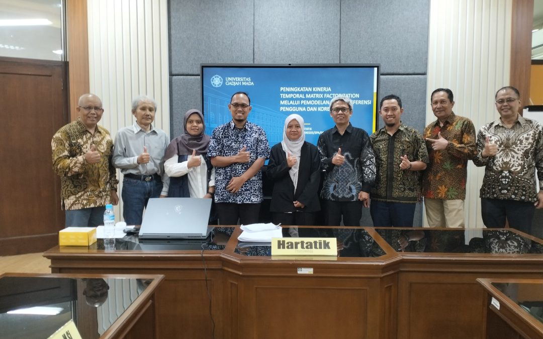 Tambah Doktor Baru, Dosen Informatika Universitas AMIKOM Yoyakarta Kembangkan Model Rekomendasi Dinamis