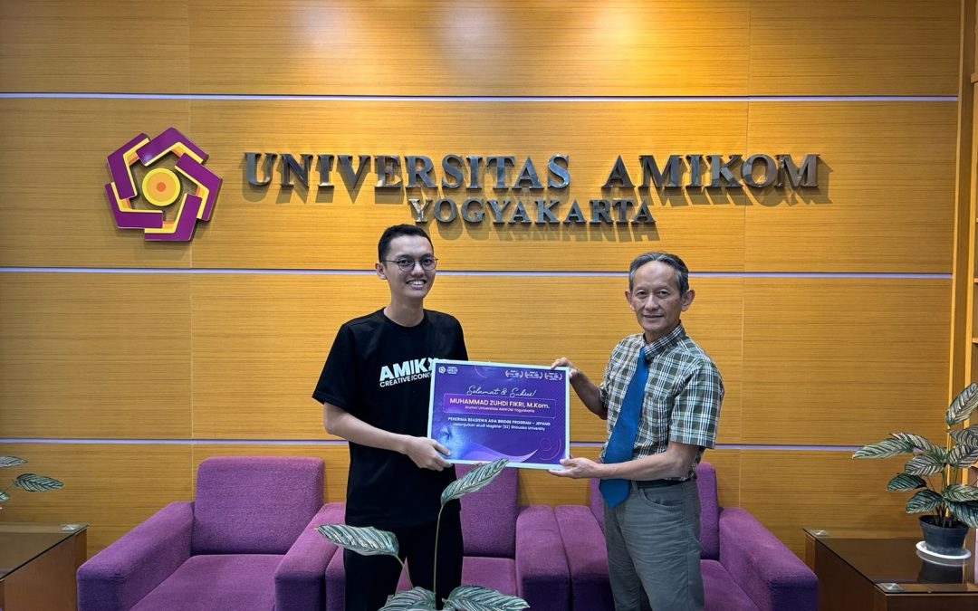 Alumni Universitas Amikom Yogyakarta raih beasiswa Asia Bridge Program (ABP) di Shizuoka University, Jepang