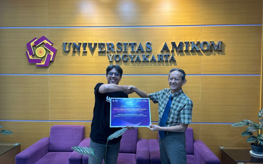 Staf DKUI Universitas AMIKOM Yogyakarta Raih Beasiswa Doktoral MEXT di Jepang