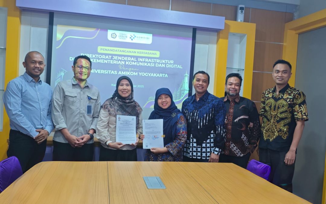 Direktorat Jenderal Infrastruktur Digital KOMDIGI dan Universitas AMIKOM Yogyakarta Tandatangani MoU Program Tugas Belajar ASN