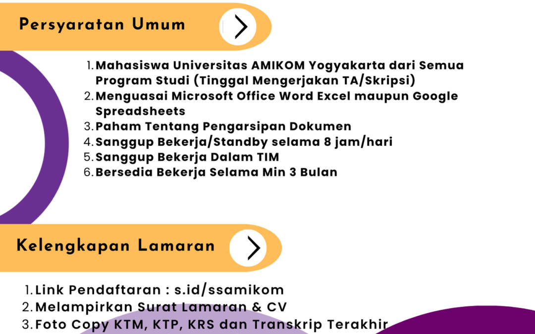 Open Recruitment Student Staff DPK