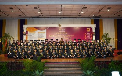 78 Mahasiswa Penerima Beasiswa Sleman Pintar Resmi Diwisuda di Universitas AMIKOM Yogyakarta