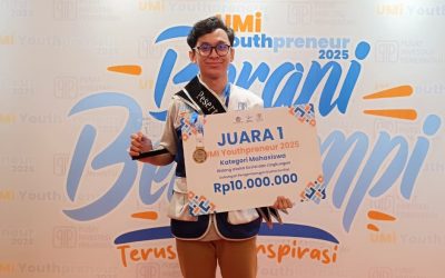 Rahmat Nur Hasan Raih Tiga Penghargaan pada UMi Youthpreneur 2025