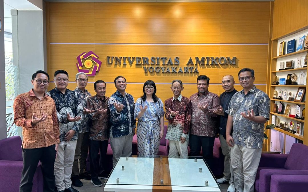 Wamendiktisaintek Stella Christie Kunjungi Univeritas AMIKOM Yogyakarta