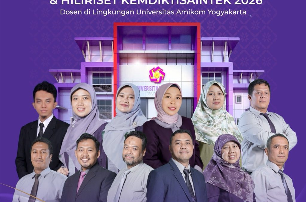 19 Proposal Dosen Universitas AMIKOM Yogyakarta Lolos Pendanaan Kemendiktisaintek 2026