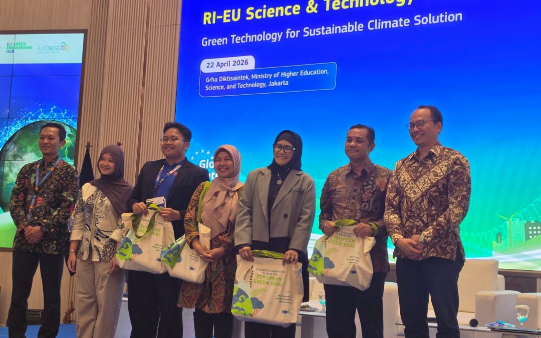 Prof. Arief Paparkan Silvanus Project di RI–EU Science & Technology Collaboration Forum