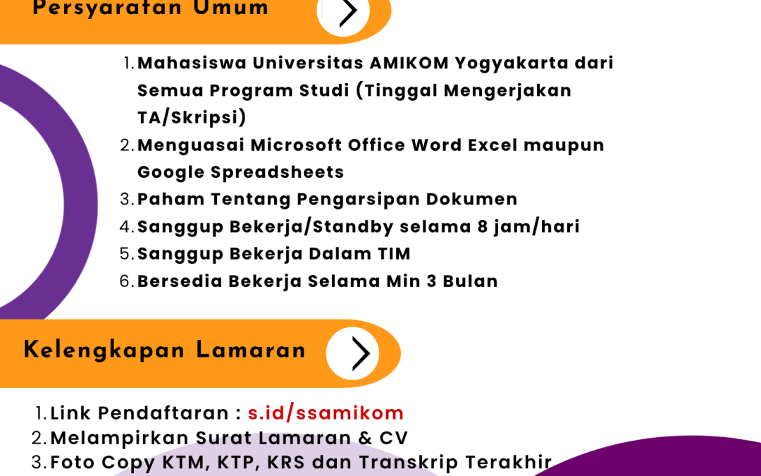 Open Recruitment Student Staf DPK