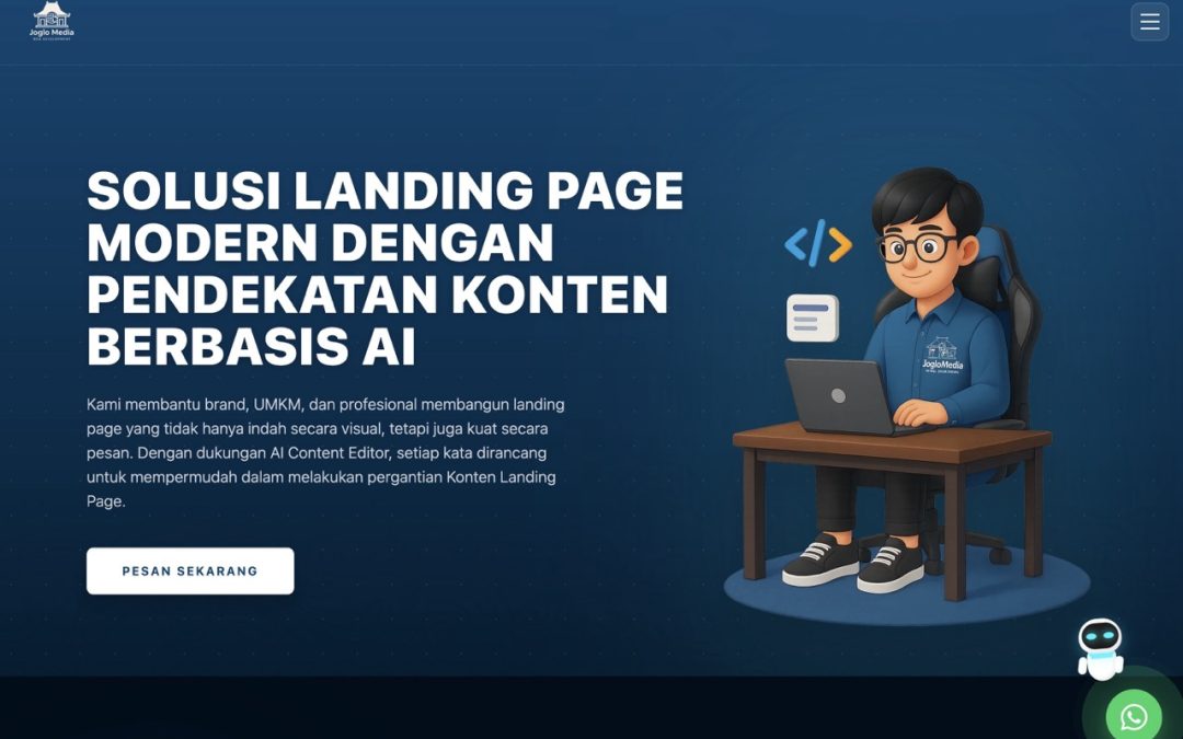 JOGLO Media Web Development Raih Pendanaan P2MW 2026 Tahapan Bertumbuh