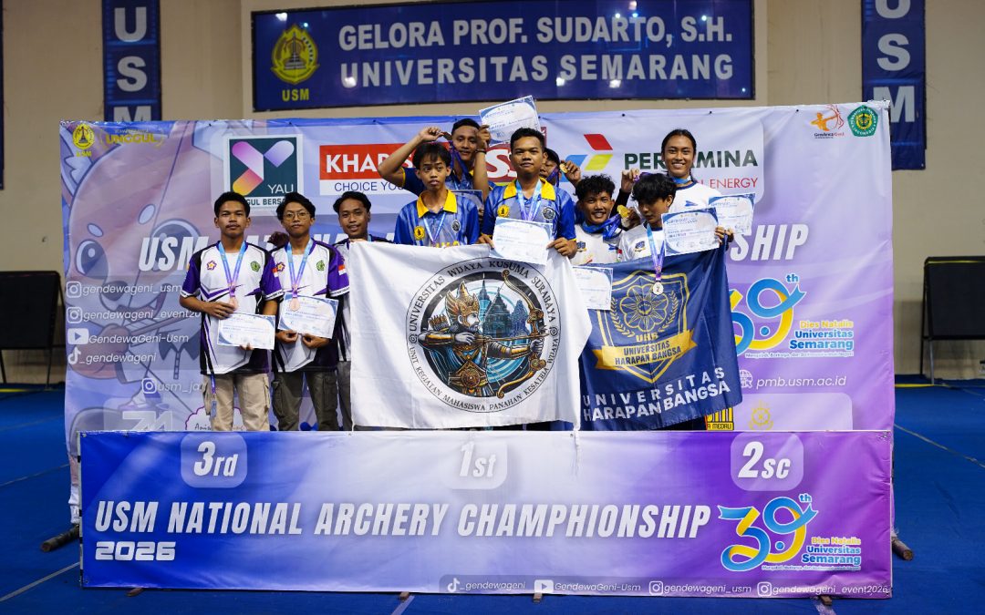 Tim Archer Universitas AMIKOM Yogyakarta Raih Perunggu Dalam USM National Archery Championship 2026
