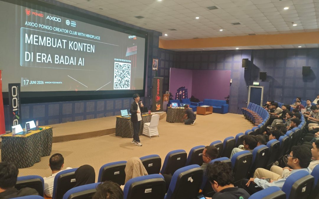 Axioo Creator Club Hadir di AMIKOM, Bahas Konten di Era Badai AI