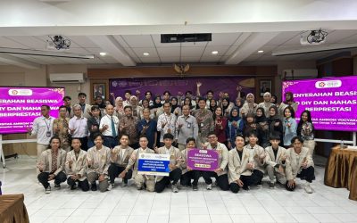 Universitas AMIKOM Yogyakarta dan BPD DIY Salurkan Beasiswa Rp.111 Juta ke 47 mahasiswa