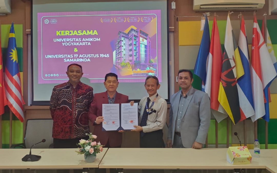 Universitas AMIKOM Yogyakarta dan Universitas 17 Agustus 1945 Samarinda Tandatangani MoU Tri Dharma Perguruan Tinggi