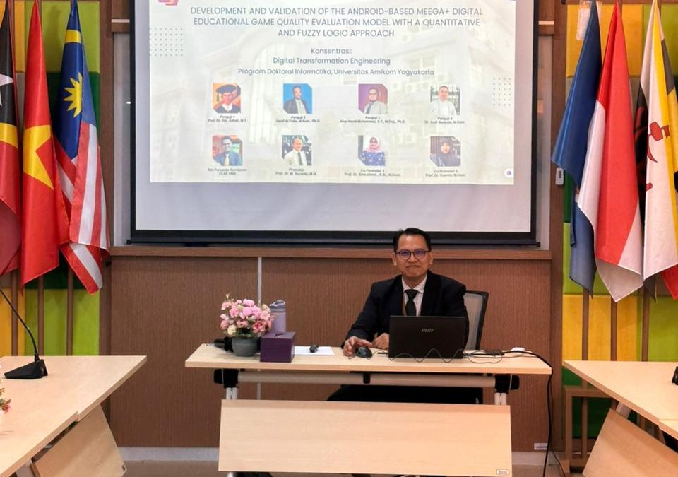 Mahasiswa Doktoral Pertama AMIKOM Jalani Ujian Tertutup dengan Disertasi Model DEGREE
